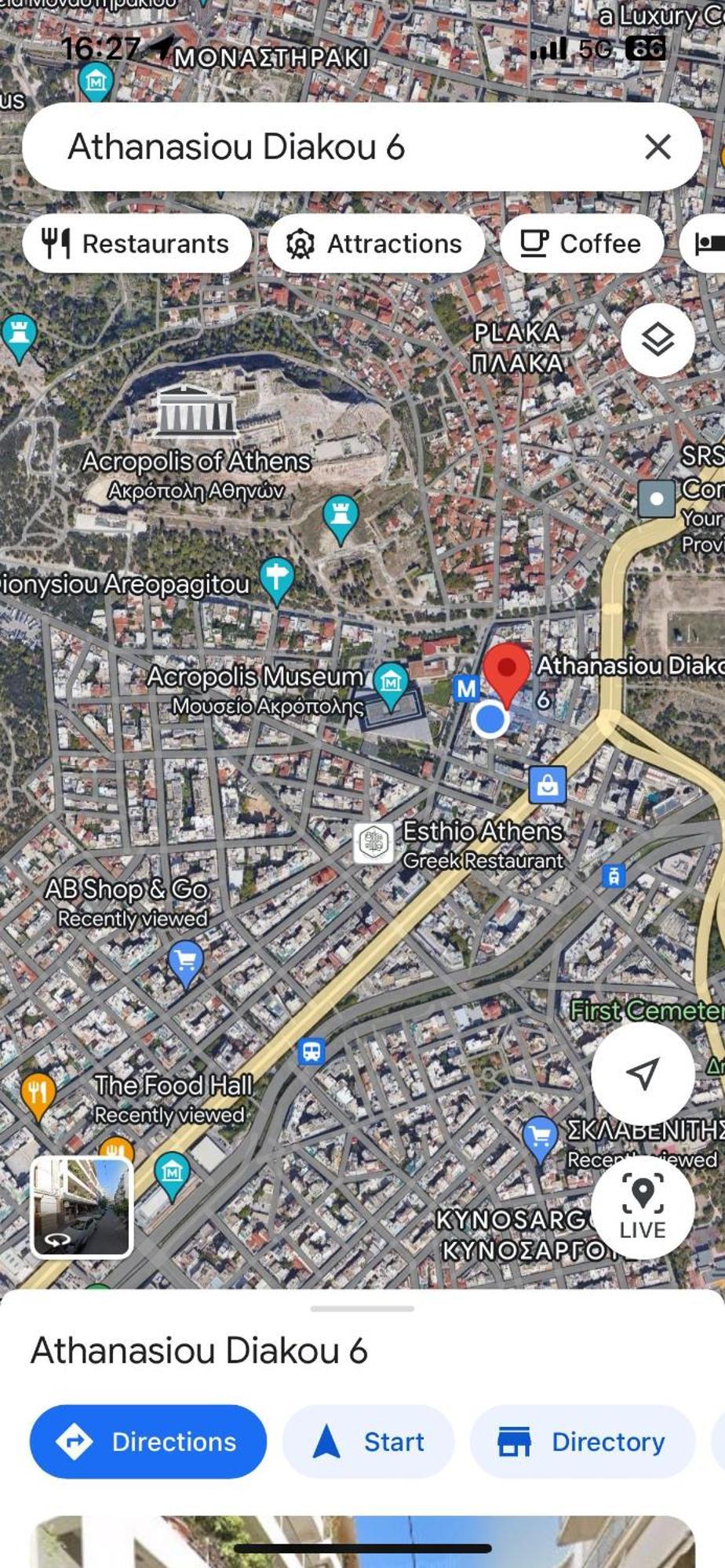 Elegant Apt 50Meters Close Acropolis Atene Esterno foto